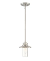 Designer's Fountain Designers Fountain Dover 1 Light Mini-pendant In Platinum