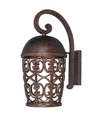 Designer's Fountain Designers Fountain Amherst Wall Lantern In Dark Brown