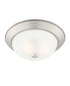 Designer's Fountain Designers Fountain 2 Light Flushmount In Pewter
