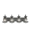 Designer's Fountain Designers Fountain Darby 4 Light Bath In Gray