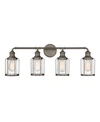 Designer's Fountain Designers Fountain Anson 4 Light Bath Bar In Bronze