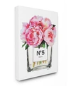 Stupell Industries Glam Paris Vase With Pink Peony Canvas Wall Art, 16" X 20" In Multi