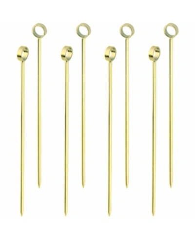 Prince Of Scots 8-pack Professional Xl-cocktail Picks In Gold