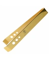 PRINCE OF SCOTS 24K GOLD-PLATE 7 INCH PROFESSIONAL SERIES ICE TONGS
