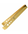 Prince Of Scots 24k Gold-plate 7 Inch Professional Series Ice Tongs In Gold