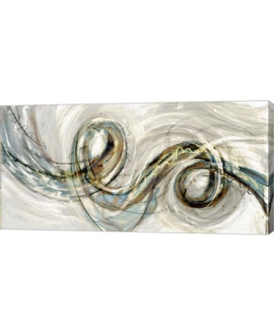 Metaverse Swirly Whirly Ii By Posters International Studio Canvas Art, 32" X 16" In Multi