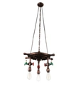 Cwi Lighting Manor 3 Light Chandelier In Copper
