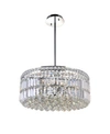 Cwi Lighting Colosseum 8 Light Chandelier In Chrome