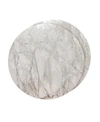 Dainty Home Foiled Marble Granite Thick Cork Heat Resistant 15" Placemats In Silver