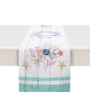 Laural Home Coastal Christmas Table Runner In Azure And Shiplap