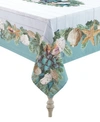 LAURAL HOME CHRISTMAS BY THE SEA TABLECLOTH