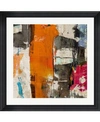METAVERSE COLORS ROYALE II BY ANNE MUNSON FRAMED ART, 32" X 32"