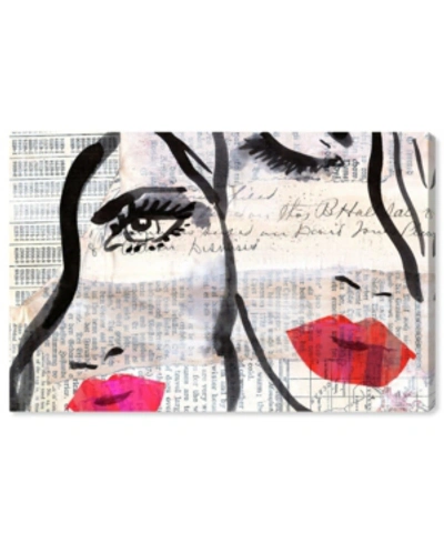 Oliver Gal Sister Canvas Art, 45" X 30" In Black