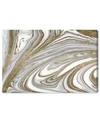 OLIVER GAL MARBLE WAVES GICLEE PRINT ON GALLERY WRAP CANVAS ART