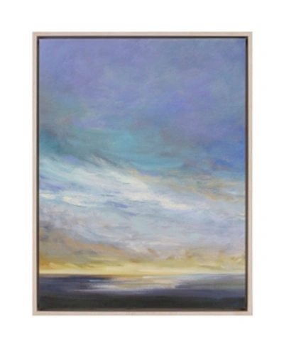 Paragon Coastal Clouds Ii Framed Wall Art, 42" X 32" In Multi