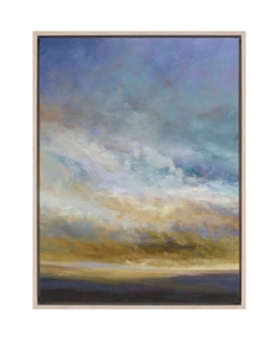 Paragon Coastal Clouds I Framed Wall Art, 42" X 32" In Multi