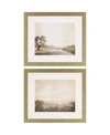 PARAGON PARAGON CAROLINA ROAD I FRAMED WALL ART SET OF 2, 27" X 31"