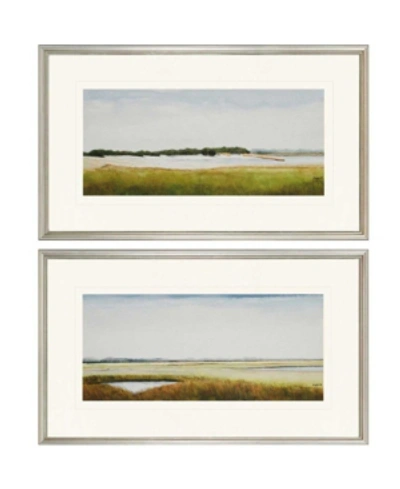 Paragon Marshlands Ii Framed Wall Art Set Of 2, 18" X 30" In Multi