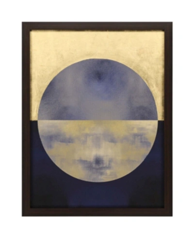 Paragon Blue Sphere Ii Framed Wall Art, 53" X 41" In Multi