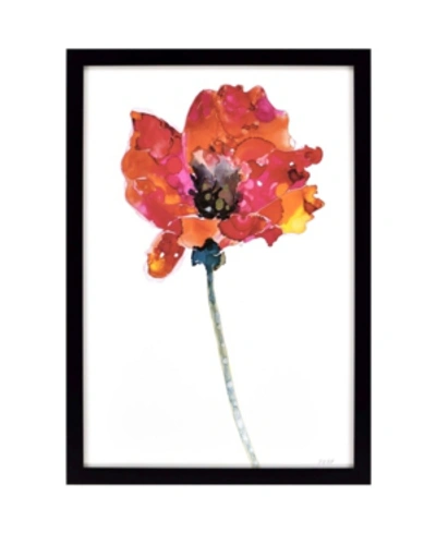 Paragon Vivid Flower Iv Framed Wall Art, 38" X 27" In Multi