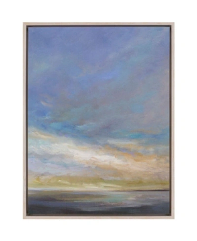 Paragon Coastal Clouds Iii Framed Wall Art, 42" X 32" In Multi