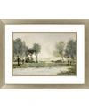 PARAGON PARAGON BY THE POND I FRAMED WALL ART, 39" X 51"