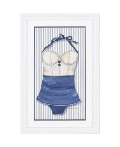 Paragon Vintage-like Swimsuit 2 Framed Wall Art, 45" X 29" In Multi