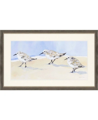 Paragon Sandpipers I Framed Wall Art, 25" X 41" In Multi