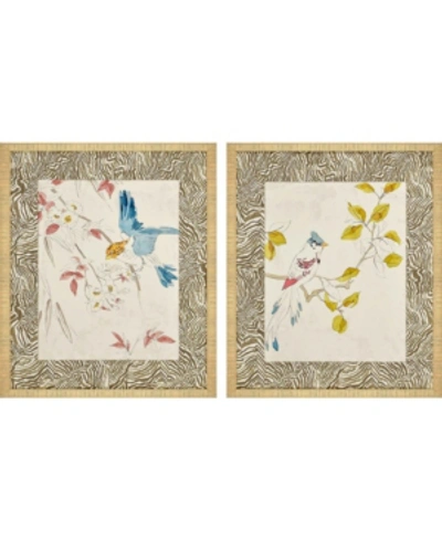 Paragon Rustic Paradise Ii Framed Wall Art Set Of 2, 28" X 24" In Multi