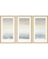 Paragon Sable Island Framed Wall Art Set Of 3, 32" X 18" In Multi