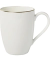 Villeroy & Boch Anmut Gold Mug In White