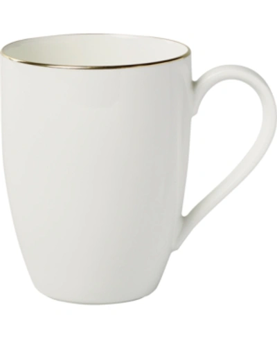 Villeroy & Boch Anmut Gold Mug In White