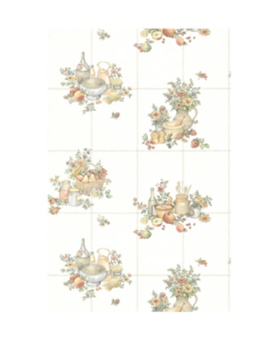 Advantage 20.5" X 369" Giada Fruit Basket Tile Wallpaper