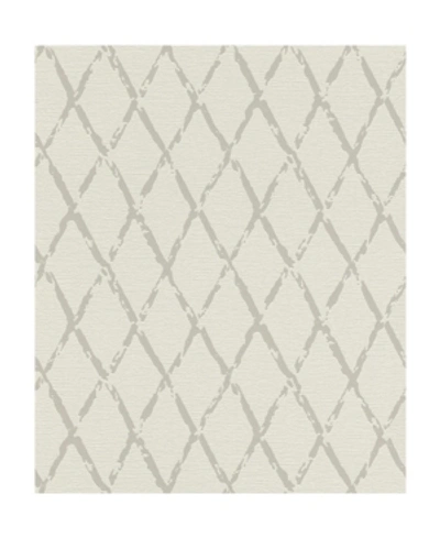 Advantage 20" X 369" Duncan Harlequin Wallpaper In Gray