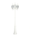 Designer's Fountain Designers Fountain Riviera 3 Head Post Lantern In White