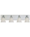 DESIGNER'S FOUNTAIN HUDSON 4 LIGHT BATH BAR