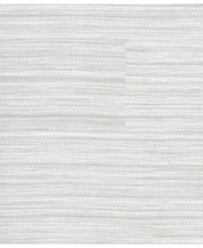 Warner Textures 27" X 324" Tyrell Light Wallpaper In Gray