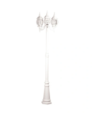 Artcraft Lighting Classico Outdoor Post Light In White