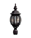 Artcraft Lighting Classico Outdoor Post Light In Rust