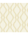 ADVANTAGE 20.5" X 369" YVES CHAMPAGNE OGEE WALLPAPER