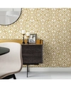 A-STREET PRINTS A-STREET PRINTS 20.5" X 396" HELIOS GEOMETRIC WALLPAPER