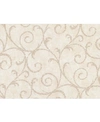 WARNER TEXTURES 27" X 324" SANSA PLASTER SCROLL WALLPAPER