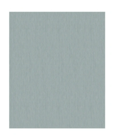 Decorline 21" X 396" Reese Stria Wallpaper In Blue
