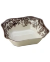 Spode Delamere Square Serving Bowl In Brown
