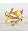 Saro Lifestyle Vine Design Napkin Ring Vine Napkin Ring, Set Of 4 In Gold