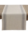 Saro Lifestyle Addison Simply Striped Runner In Natural