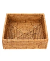 ARTIFACTS TRADING COMPANY ARTIFACTS RATTAN LUNCHEON NAPKIN HOLDER