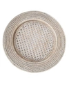 ARTIFACTS TRADING COMPANY ARTIFACTS RATTAN OPEN WEAVE CHARGER