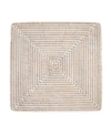 Artifacts Trading Company Artifacts Rattan Square Placemat In Off-white
