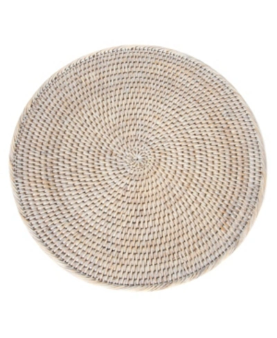 ARTIFACTS TRADING COMPANY ARTIFACTS RATTAN ROUND PLACEMAT